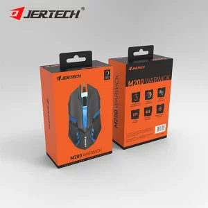 موس گیمینگ سیم دار جرتک Jertech M200 Warwick 4