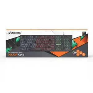 کیبورد گیمینگ سیم دار جرتک Jertech MAJOR K348 2