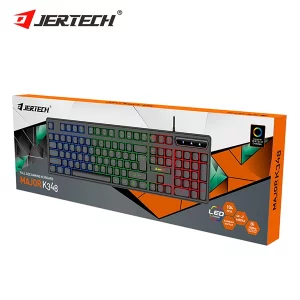 کیبورد گیمینگ سیم دار جرتک Jertech MAJOR K348 4