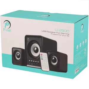اسپیکر 2.1 کاناله پی نت مدل P-net U-2800 BT 6