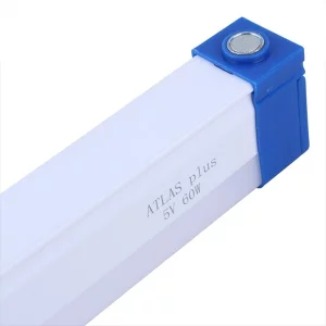 چراغ اضطراری و مهتابی شارژی ATLAS plus مدل T550 (سایز بزرگ 60 وات) 10