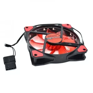 فن کیس 12 سانتی‌متری گریت (GREAT) با نور LED قرمز 2
