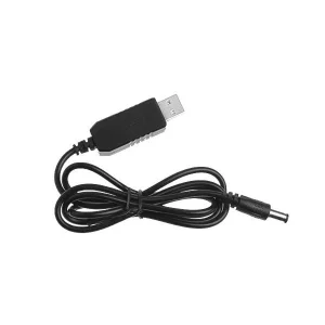 کابل مبدل USB به 12 ولت (افزاینده ولتاژ 5V به 12V)
