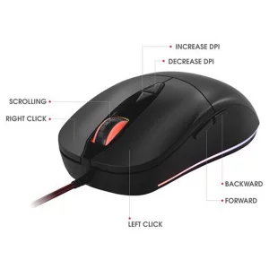 ماوس گیمینگ تسکو مدل TM 766GA 5