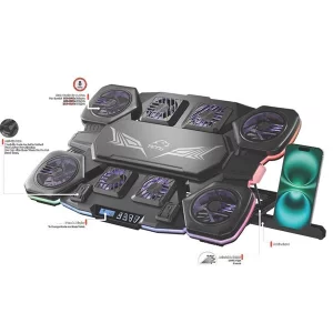 پایه خنک کننده (کول پد) گیمینگ تسکو مدل GCLP 3154 5