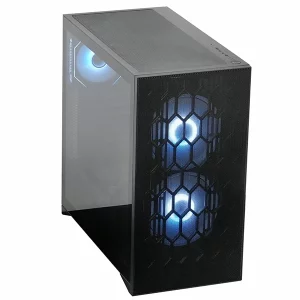 کیس گیمینگ تسکو GC 4508 THUNDERWAVE مشکی | بدنه مش با تهویه عالی 5