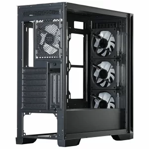 کیس گیمینگ تسکو GC 4511 مشکی | تهویه قدرتمند با طراحی خاص 9