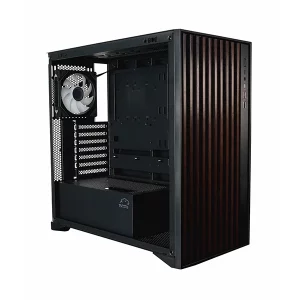 کیس گیمینگ تسکو GC 4512 VANIR مشکی | تلفیق چوب و قدرت 5