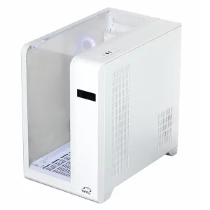 کیس گیمینگ تسکو GC 4515 سفید | آکواریوم پانورامیک با نمایشگر دما 4