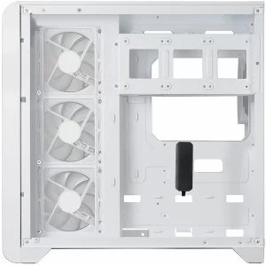 کیس گیمینگ تسکو GC 4515 سفید | آکواریوم پانورامیک با نمایشگر دما 6