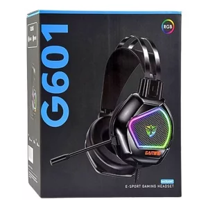 هدست گیمینگ سیم دار G601 با صدای 7.1 کاناله و نورپردازی RGB 3