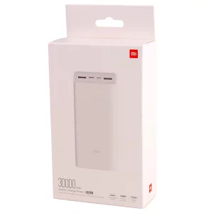 پاوربانک 30000 شیائومی مدل PB3018ZM Mi Power Bank 3 با شارژ سریع 18W 6