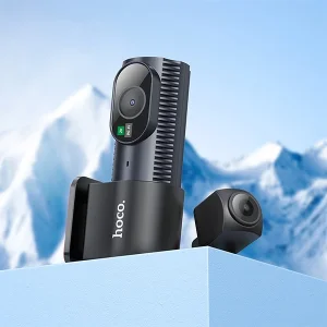دوربین ثبت وقایع خودرو هوکو مدل HOCO DV8 (دو دوربینه با کیفیت 2K و Wi-Fi) 8