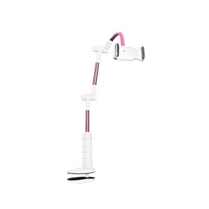 پایه نگهدارنده گیره ای تبلت و موبایل مدل HT-093 (دو بازوی قابل تعویض)