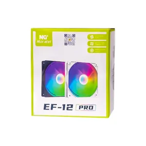فن کیس 120 میلی‌متری موراتل مدل Moratel EF-12 PRO (نورپردازی RGB)