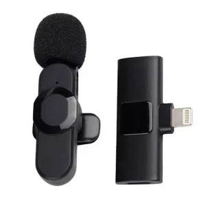 میکروفون یقه‌ای بی‌سیم آیفون مدل Wireless Microphone F1 (رابط Lightning) 2