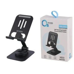 پایه نگهدارنده و هولدر رومیزی موبایل و تبلت اکسیژن مدل Oxygen HD3 (چرخشی ۳۶۰ درجه) 4