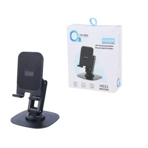 پایه نگهدارنده و هولدر رومیزی موبایل و تبلت اکسیژن مدل Oxygen HD21 (پایه مربعی ۳۶۰ درجه) 4