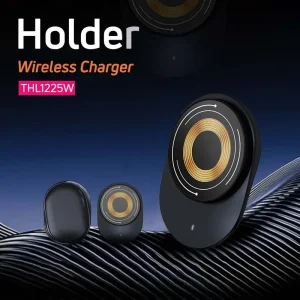 هولدر و شارژر وایرلس مگنتی تسکو مدل TSCO THL 1225W (طراحی بیضی مینیمال) 6