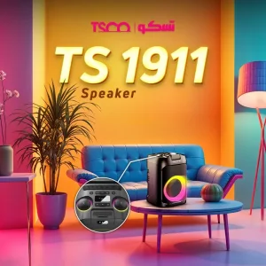 اسپیکر بلوتوثی قابل حمل تسکو مدل TSCO TS 1911 (با رقص نور لیزری و میکروفن) 6