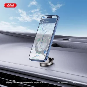 هولدر مگنتی تاشو و تمام فلزی XO مدل C158 (چرخش ۳۶۰ درجه، سازگار با مگ‌سیف) 4