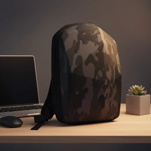 کوله پشتی لپ‌تاپ هاردشل مدل Ninja 3D (ضد ضربه حرفه‌ای + پورت USB و AUX)