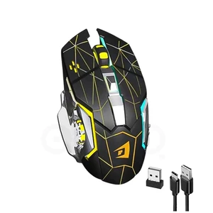 ماوس گیمینگ بی‌سیم جرتک مدل Jertech NASUS W200 (شارژی و RGB)