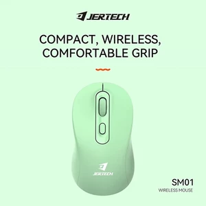 ماوس بی‌سیم جرتک مدل Jertech SM-01 (سایلنت و کم‌صدا)
