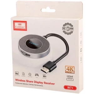 دانگل انتقال تصویر بی‌سیم ارلدام Earldom W7+ 4K (WiFi Display Dongle)