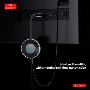 دانگل انتقال تصویر بی‌سیم ارلدام Earldom W7+ 4K (WiFi Display Dongle)