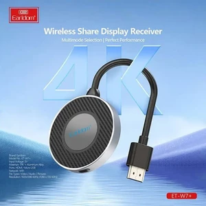 دانگل انتقال تصویر بی‌سیم ارلدام Earldom W7+ 4K (WiFi Display Dongle)