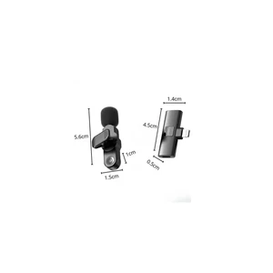 میکروفون بی‌سیم یقه‌ای دوکاربره ارلدام Earldom ET-MC8L (مخصوص آیفون با قابلیت شارژ همزمان)