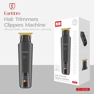 ماشین اصلاح خط زن حرفه‌ای ارلدام مدل Earldom ET-HC06 (ضد آب با نمایشگر دیجیتال)