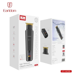 ماشین اصلاح خط زن حرفه‌ای ارلدام مدل Earldom ET-HC06 (ضد آب با نمایشگر دیجیتال)