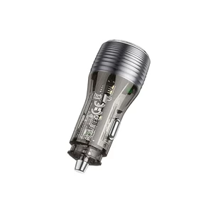 شارژر فندکی شفاف فست‌شارژ نکسا مدل R230توان 48W 2
