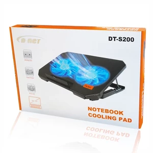 پایه خنک کننده لپ تاپ 2 فن دی نت (D−net) مدل S200  (پشتیبانی تا 17اینچ) 8