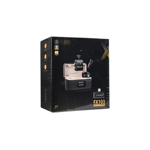 میکروفون بی سیم یقه ای دوتایی لایتنینگ نکسا (Nexa) مدل FX103 به همراه کیس شارژ 3