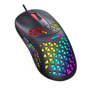 ماوس مخصوص بازی جرتک (Jertech) مدل CONTROL JR820 (طراحی لانه زنبوری، 4800 DPI) 2
