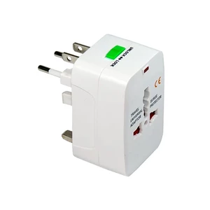 مبدل برق همه‌کاره مسافرتی کایزر مدل AC-K120 (All in One) | پشتیبانی از پریز 150 کشور