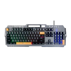 کیبورد گیمینگ باسیم بیبل (BAYBEL) مدل GK-760 | نورپردازی RGB و طراحی Sniper 2