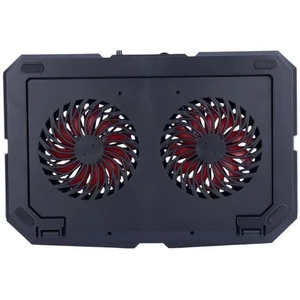 پایه خنک کننده لپ تاپ دی-نت مدل DT-80 همراه با نورپردازی RGB و 2 فن 2