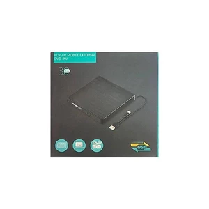 خرید درایو نوری اکسترنال DVD-RW مدل Pop-Up Mobile | کابل دوگانه USB 3.0 و Type-C 3