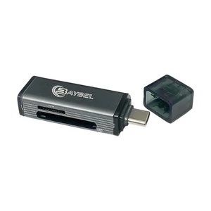 رم ریدر تایپ سی بیبل (BAYBEL) مدل R-111 (کارت‌خوان دو کاره SD/MicroSD)