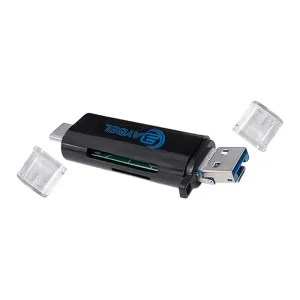 رم ریدر و مبدل OTG دو کاره تایپ‌سی و USB بیبل (BAYBEL) مدل R-29