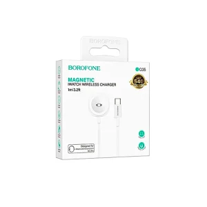 کابل شارژر وایرلس مگنتی اپل واچ بروفون (Borofone) مدل BQ35 رابط Type-C