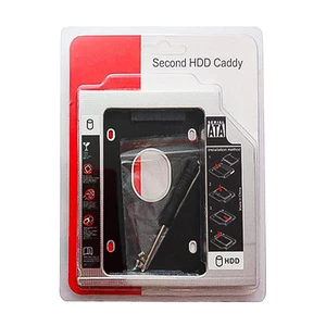 خرید براکت هارد لپ تاپ (HDD Caddy) ضخامت 9.5 میلی‌متر | جایگزین دی‌وی‌دی رایتر 2