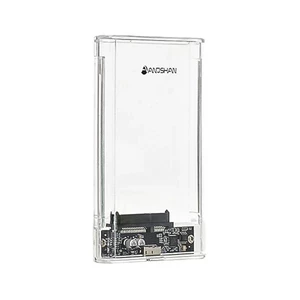 باکس هارد 2.5 اینچی شفاف آنوشان (Andshan) مدل A-410 | قاب شیشه ای USB 3.0