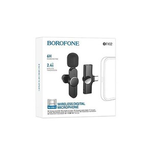 میکروفون یقه‌ای بی‌سیم تایپ‌سی بروفون (Borofone) مدل BFK12