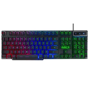 کیبورد گیمینگ آی مایس (iMICE) مدل AK-600 با نورپردازی RGB2