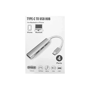 هاب 4 پورت USB 3.0 با رابط تایپ سی (Type-C) مدل C-809 2
